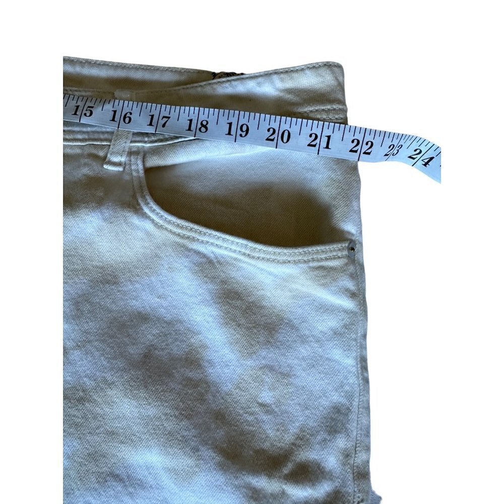 ANTHROPOLOGIE + Pilcro Slim Boyfriend Crop Tie Dye Jeans Plus Size 22W NEW $160 - Picture 10 of 13